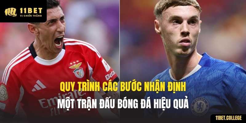 Quy trình các bước nhận định một trận đấu bóng đá hiệu quả
