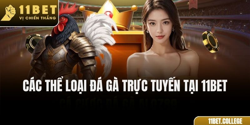 Các Thể Loại Đá Gà Trực Tuyến Tại 11Bet